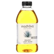 Madhava Organic Light Agave, 100% Blue Agave Sweetner 46 oz