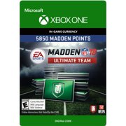 Xbox One Madden NFL 18 5850 Points Pack (email delivery)