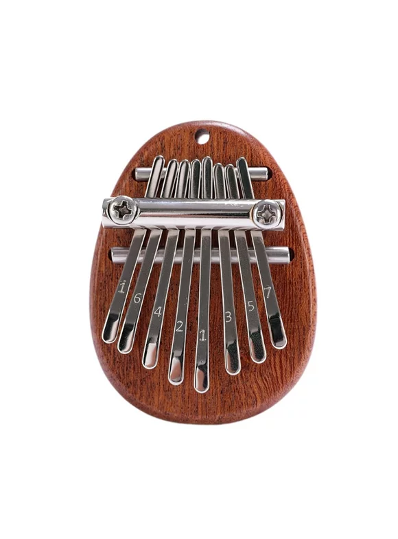 8 Keys Mini Thumb Piano Portable Little Piano Musical Instrument For Beginner