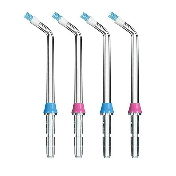 Plaque Seeker Replacement Tips Compatible With Waterpik Water Flossers and Other Brand Oral Irrigators, Water Flosser Tip Replacement, Plaque Remove Brisles Tips(4-Pack)