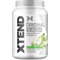 Xtend Original BCAA Powder, Branched Chain Amino Acids, Sugar Free Post Workout Muscle Recovery Drink with Amino Acids, 7g BCAAs for Men & Women, Smash Apple, 90 Servings