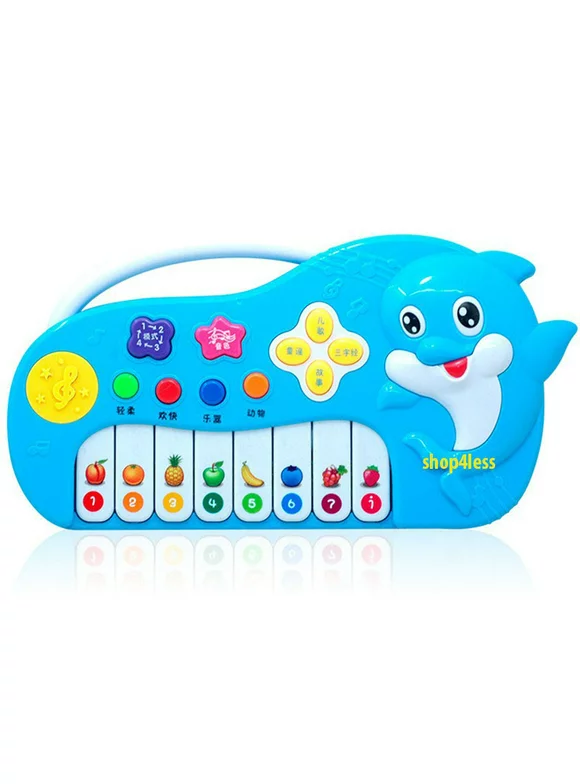 Toddler Piano, Baby Piano with DJ Mixer. Baby Musical Instruments for Educational Development. Electronic Play Piano. Kids Keyboard Piano 1 - 5 Years Age