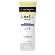 Neutrogena Sheer Zinc Dry-Touch Sunscreen Lotion with SPF 50, 3 fl. oz
