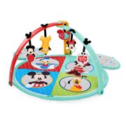 Bright Starts Disney Baby Mickey Mouse Easy Store Activity Gym and Playmat, Ages Newborn +