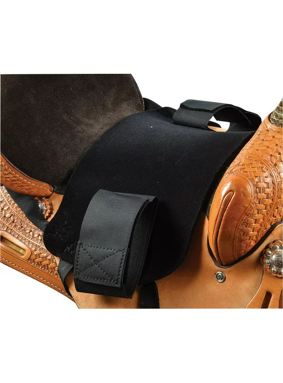 Horse X-SMALL Western Sure Grip Saddle Seat Cover Adjustable Leg Bands 4206-XS