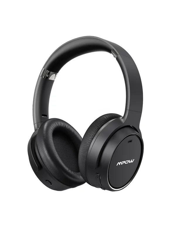 Mpow H19 Hybrid Active Noise Cancelling Headphones, Bluetooth 5.0 Wireless Over-Ear Headset