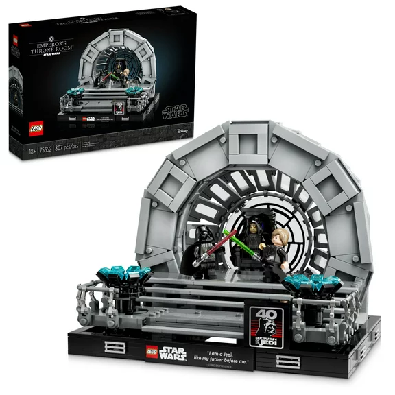 LEGO Star Wars Emperor’s Throne Room Diorama 75352 Star Wars Gift for Men and Women