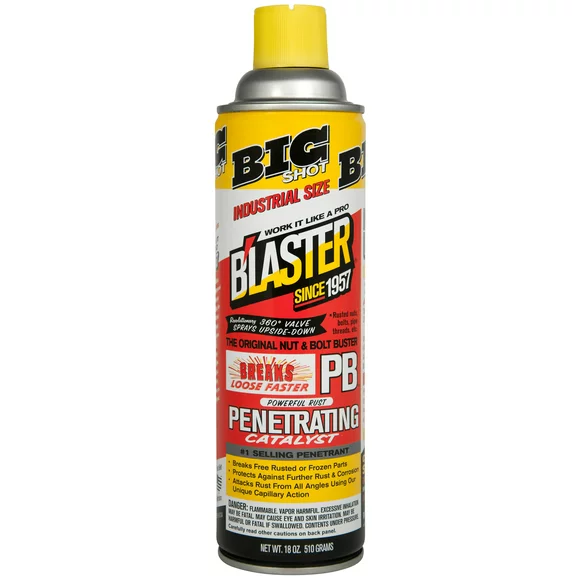 PB Blaster Penetrant Rust Remover, Automotive, Marine, Plumbing, 18 oz