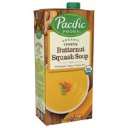 (2 Pack) Pacific Foods Organic Creamy Butternut Squash Soup, 32 fl oz