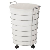 Rolling Hamper with Removable Laundry Bag