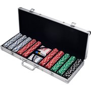 500 Dice Style Casino Weight Poker Chip Set