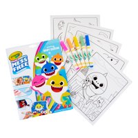 Color Wonder Mess Free Baby Shark Coloring Set, 18 Pieces, Gift for Kids