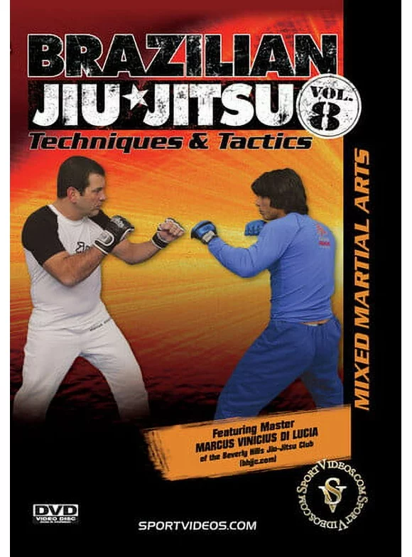 Brazilian Jiu-Jitsu Techniques And Tactics, Vol. 8: Mixed Martial Arts (DVD), Sportvideos.Com, Sports & Fitness