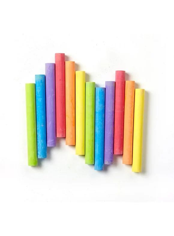 12 Packs: 12 ct. (144 total) Crayola Multicolor Chalk