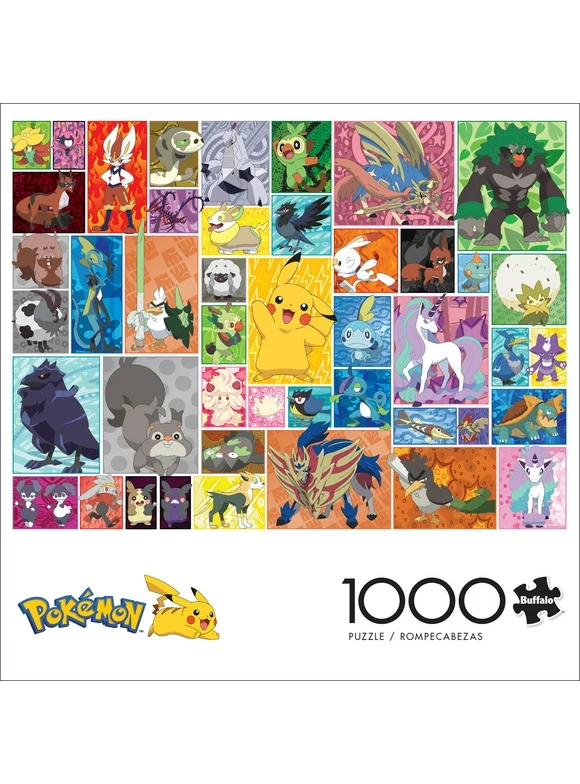 Buffalo Games Pokemon - Galar Frames 1000 Pieces Jigsaw Puzzle
