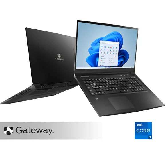 Gateway 17.3" FHD Creator Notebook, 120Hz, Intel Core i7-11800H, NVIDIA GeForce RTX 3050Ti, 1TB SSD, 16GB Memory, THX Spatial Audio, 1MP IR Camera, HDMI, Windows 11 Home, Xbox Game Pass for PC