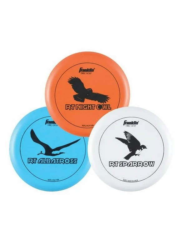 Franklin Sports 3-Disc Frisbee Golf Set