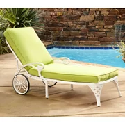 Home Styles Biscayne Chaise Lounge Chair with Cushions, Set of 2