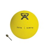 Fabrication Enterprises 10-3171 Cando PT Soft Medicine Ball, 2 lbs Rebounder Ball, Yellow