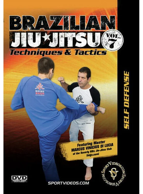 Brazilian Jiu-Jitsu Techniques And Tactics, Vol. 7: Self Defense (DVD), Sportvideos.Com, Sports & Fitness