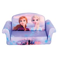 Marshmallow Furniture 2-in-1 Flip Open Couch Bed Kids, Disney's Frozen 2