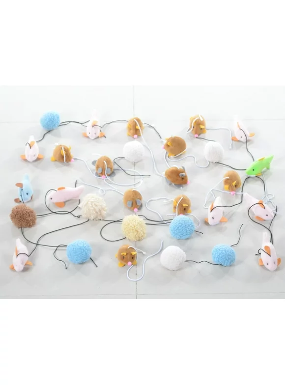 Armarkat Pet Toys for Cats Dogs and Small Animals TOY6-20PCS