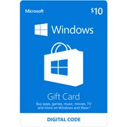 Microsoft Windows Store Gift Card $10 (Digital Code)