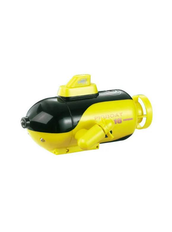 Mini Remote Control Submarine Vehicle 4CH Electronic Ship Subs Water Toy Waterproof for Pools Fish Tank Kids Gift