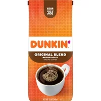 Dunkin' Original Blend Ground Coffee, Medium Roast, 12 Ounces