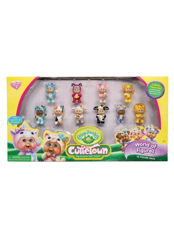 Cabbage Patch Kids Cutietown10 Pack 3 Inch Figures