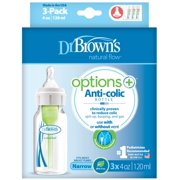 Dr. Brown's Options Baby Bottles - 4oz, 3 Count