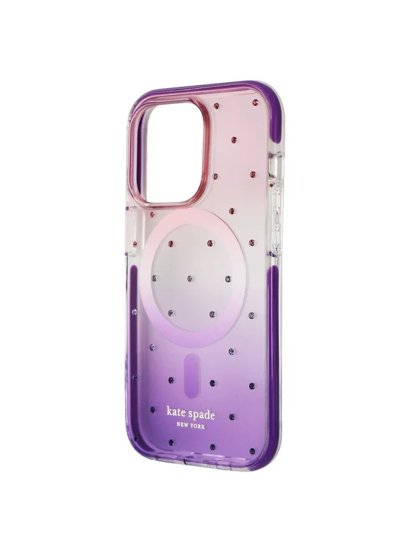 Kate Spade Defensive Case MagSafe for iPhone 14 Pro - Ombre Pin Dot