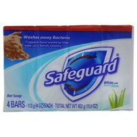 Safeguard Deodorant Antibacterial Deodorant Soap, white , 16 Ounce