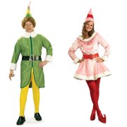 Buddy the Elf (STD) and Jovi Couples Costume Bundle Set