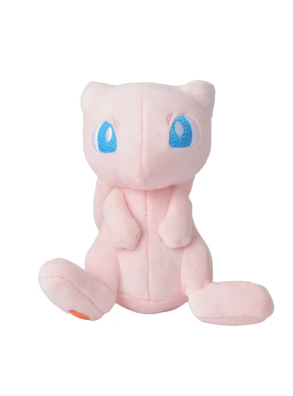 SeekFunning 5" Mew Stuffed  Plush Toys, Very Limited Pokemon Design, Gifts for Kids