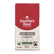 Seattles Best Coffee 6th Avenue Bistro (Previously Signature Blend No. 4) Fair Trade Organic Dark Roast Ground Coffee 12-Ounce Bag