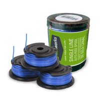 Greenworks .065-Inch Single Line String Trimmer Replacement Spool 3-Pack 29252