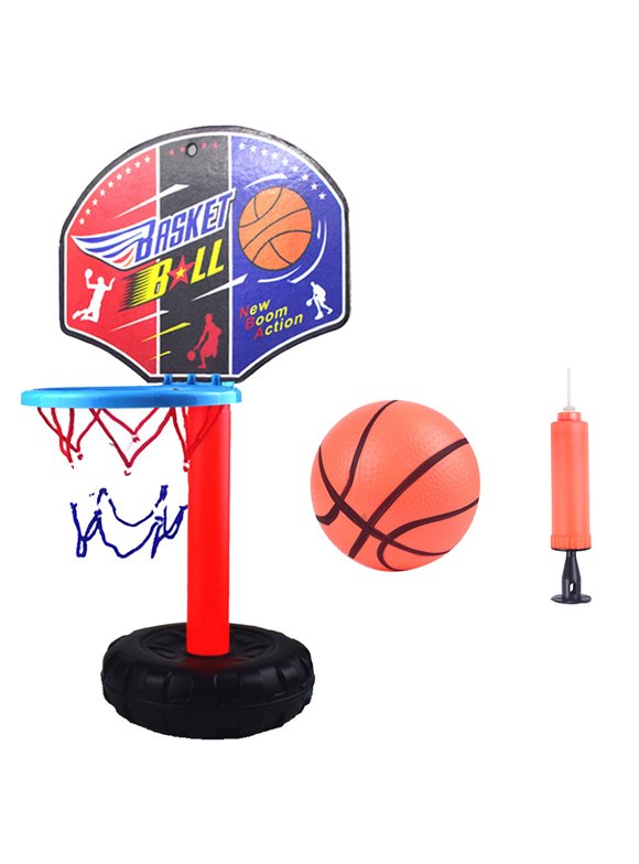 cyber mondy sale Transer Kids Basketball Heigh-Adjustable Sports Basketball System Hoop Basketball Goal Backboard Gift for Boy Over 8 Years Old