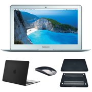 Apple MacBook Air Laptop, 11.6" Intel Core i5, 4GB RAM, 128GB SSD, Mac OS, Silver, MJVM2LL/A (Refurbished)