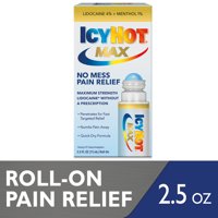 Icy Hot Lidocaine Pain Relieving Cream (2.5 fl. Oz.), No-Mess Applicator