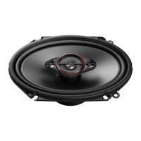 Pioneer TS-800M, 6" x 8" 4-way coaxial speakers, 350W max power