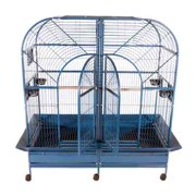 A and E Cage Co. Dome Top Style Double Macaw Bird Cage 6432