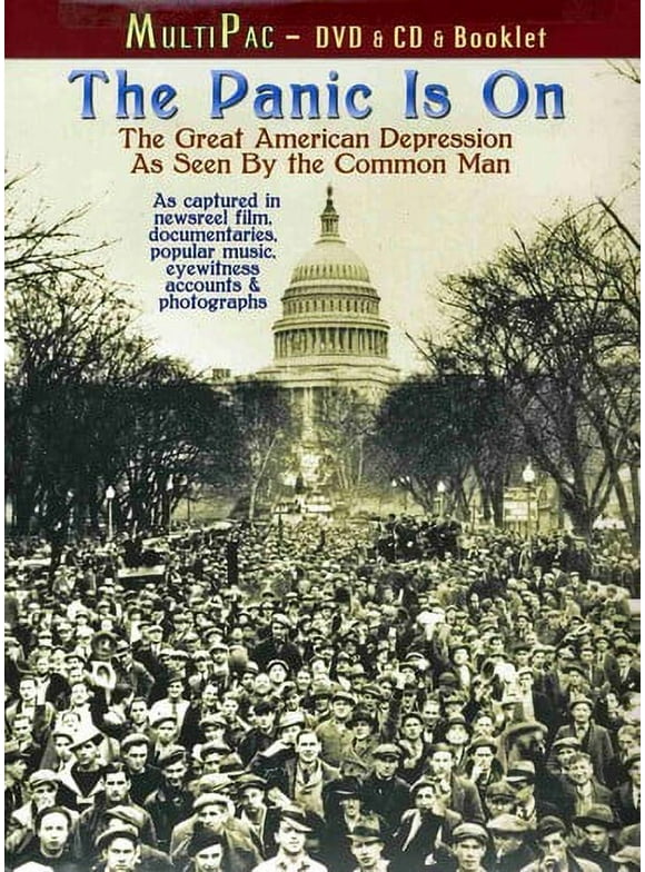 The Panic Is On: The Great American Depression as Seen by the Common Man (DVD + CD), Shanachie, Documentary