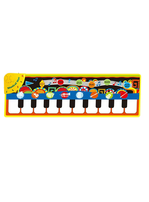 Electronic Music Piano Mat Multi-function adjustable 8 Instruments Mode Music Carpet Educational Toy Children Kid