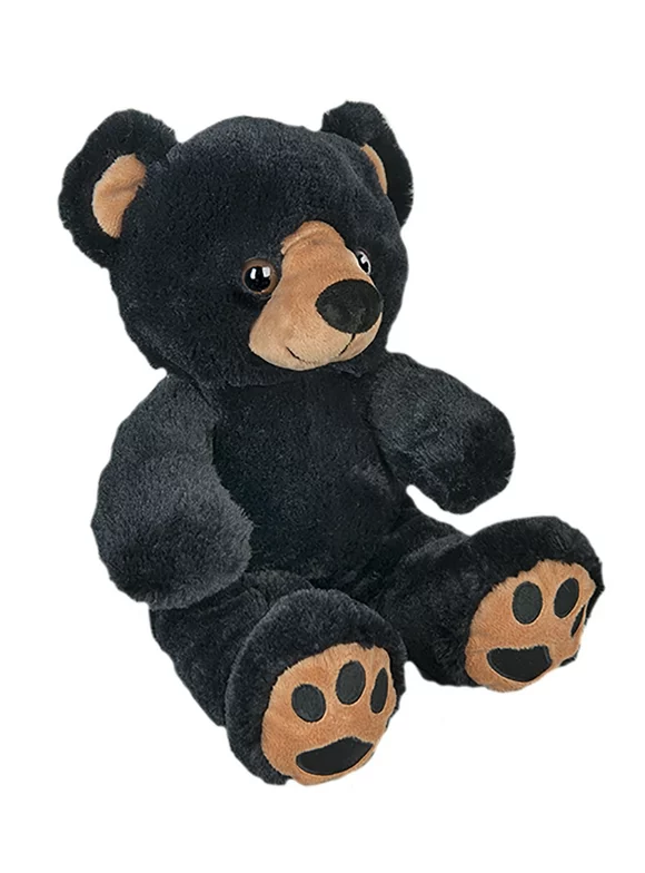 cuddly soft 16 inch stuffed black bear - we stuff 'em...you love 'em!