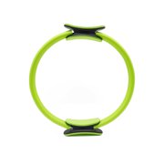 Pilates Ring Unbreakable Fitness Yoga Ring Power Resistance Exercise Circle for Shaping and Fitness Green