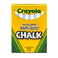 Crayola Chalk Anti-Dust White Chalk