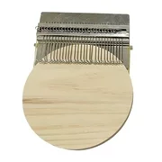 Speedweve Type Loom DIY Tool with Wooden Disc Darning DIY Crafts Making Tool 28 Pin