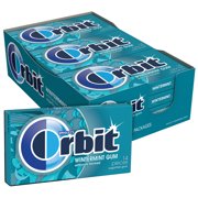 Orbit Wintermint Sugar Free Bulk Chewing Gum, 14 pc, 12 ct