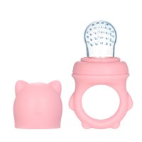 Baby Food Feeder Fresh Fruit Vegetable Feeder Silicone Pacifier Teether Teething Toy Nipple for Infant Toddler Kid Easy to